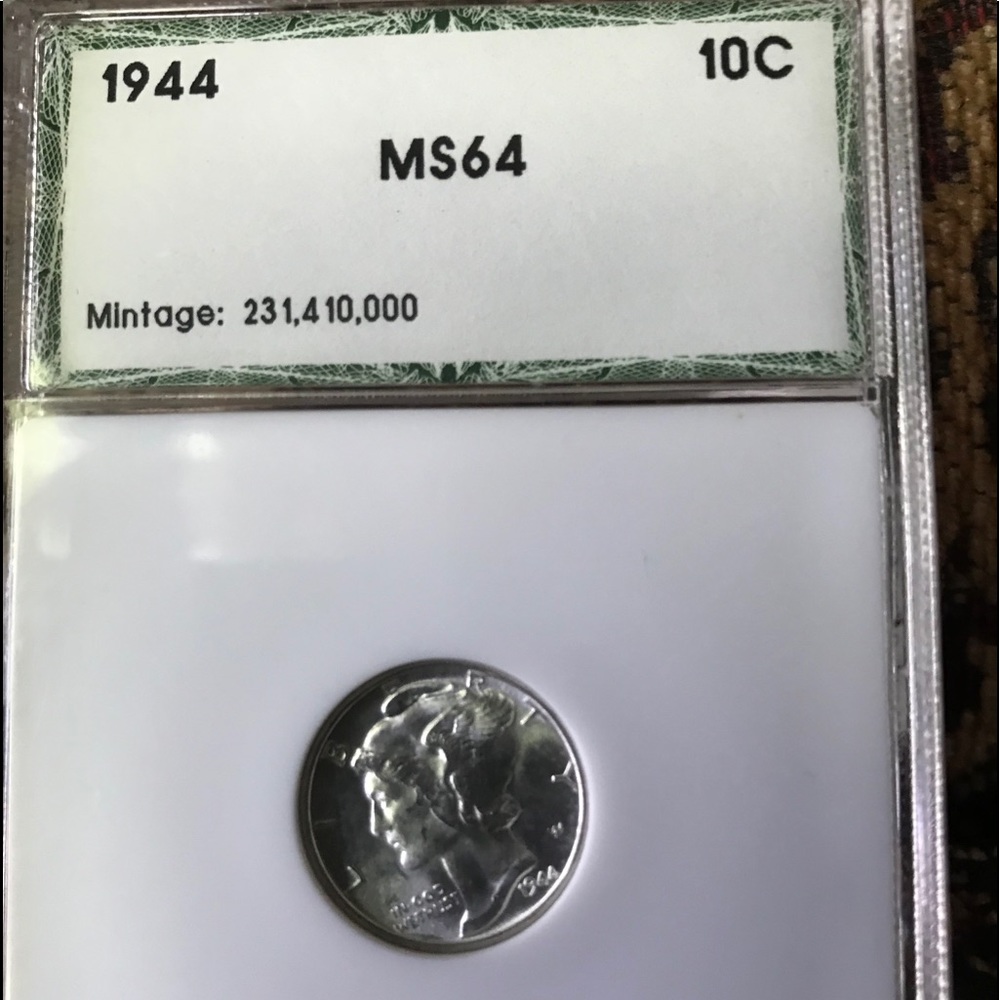 Hallmark MS 64 Mercury Dime
